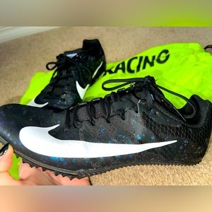 Nike track spikes, size US 9.